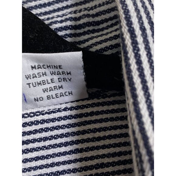 Ben Davis Heavyweight Cotton Hickory Striped Button Up Work Shirt Sz 3XL Shacket - Picture 4 of 16